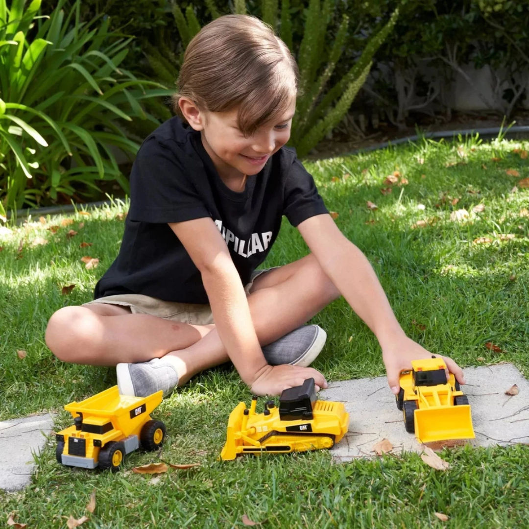 CAT Power Mini Crew Vehicle 18cm, Styles May Vary, 3+ years