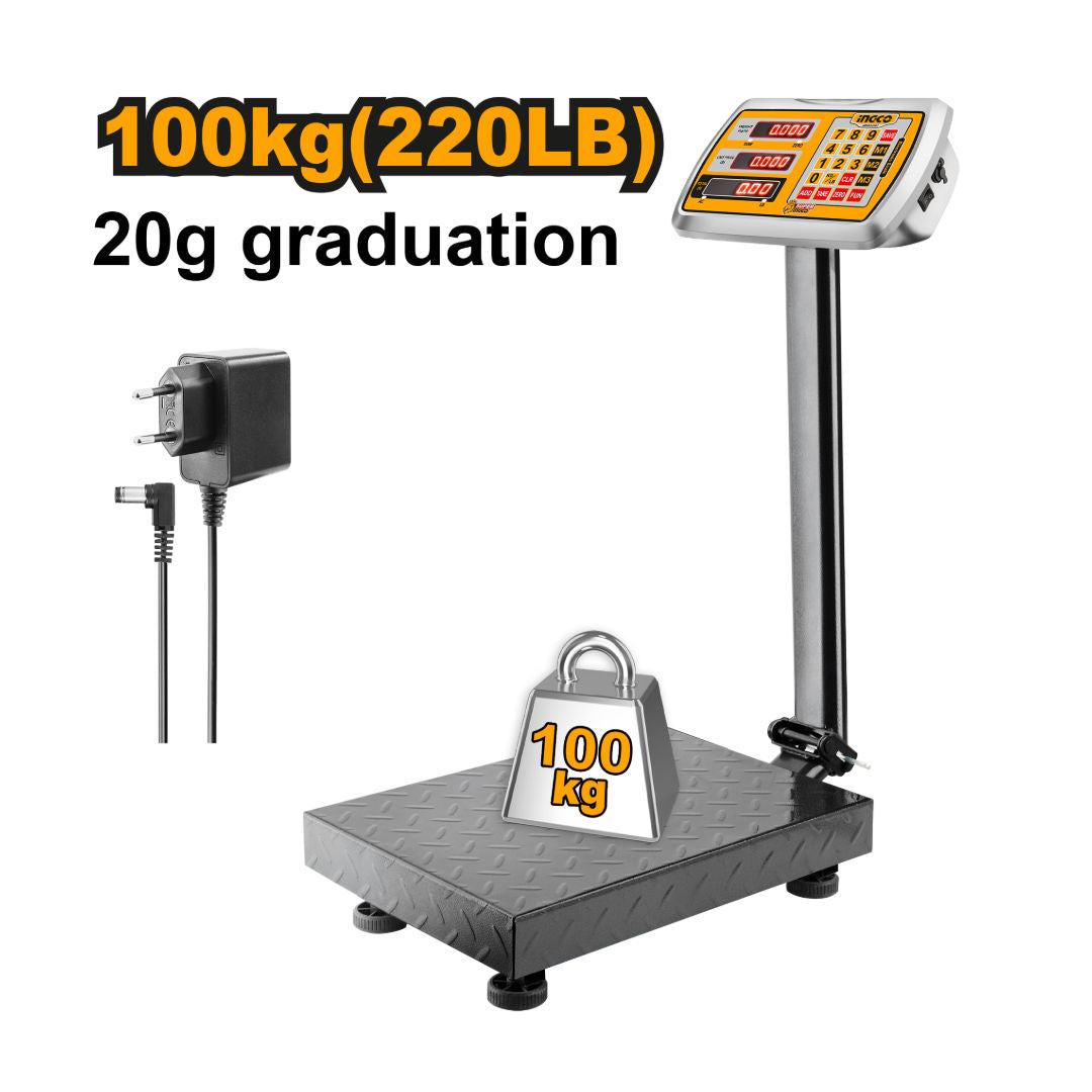 INGCO Electronic Scale, LED Display