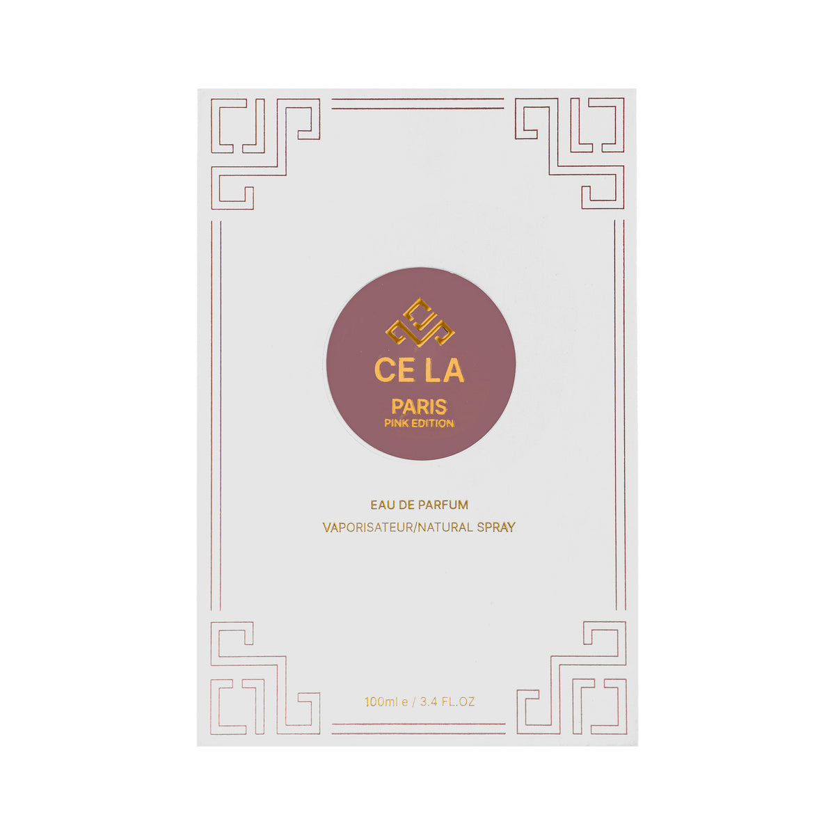 Ce La Paris Pink Edition Eau de Parfum 100ml, Natural Spray