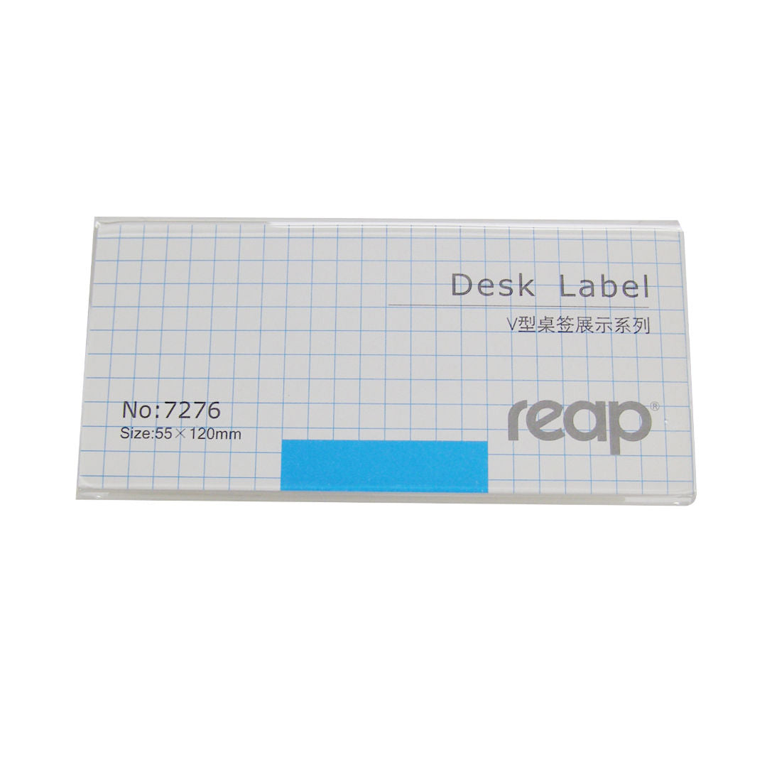 RSC Reap Acrylic Desk Label Holder