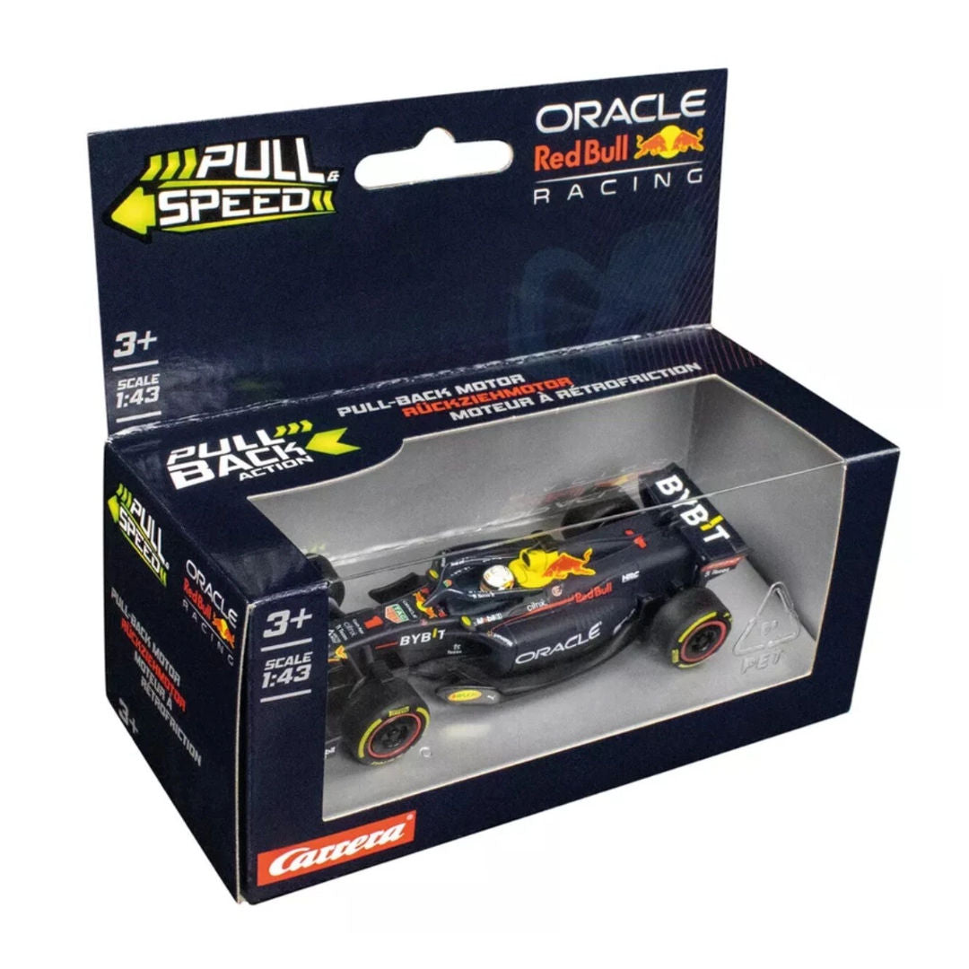 Carrera Oracle Red Bull Verstappen No.1 Pull-back Racing Car 1:43, 3+ years