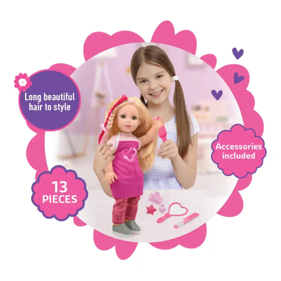 Baby Maziuna Hair Styling Doll Set, 46cm, 3+ Years