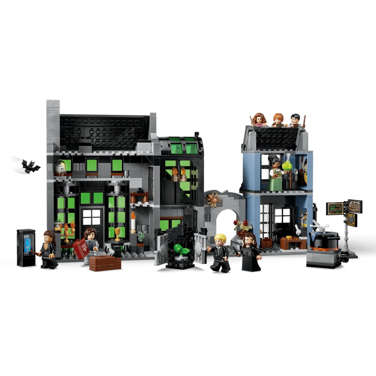 LEGO Harry Potter 76471 Knockturn Alley Wizarding Shops Building Toy Set, 788 Pieces for Girls and Boys Ages 8 Years and Above
