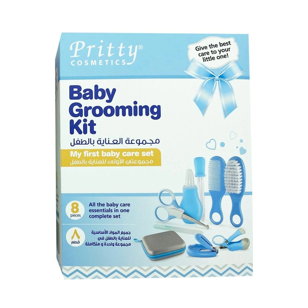 Pritty Cosmetics Baby Care Grooming Kit, Set Of 8 Pieces