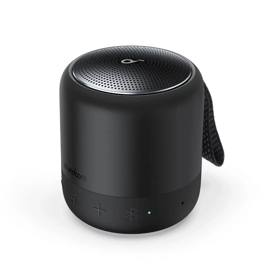Anker Soundcore Mini 3 Bluetooth Speaker, 360° Sound, IPX7 Waterproof, 15H Playtime, Black