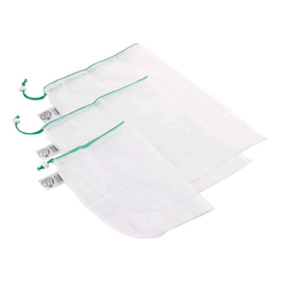 CHEFAID 3-Pieces, Reusable Veggie Bags, Model 10E33305