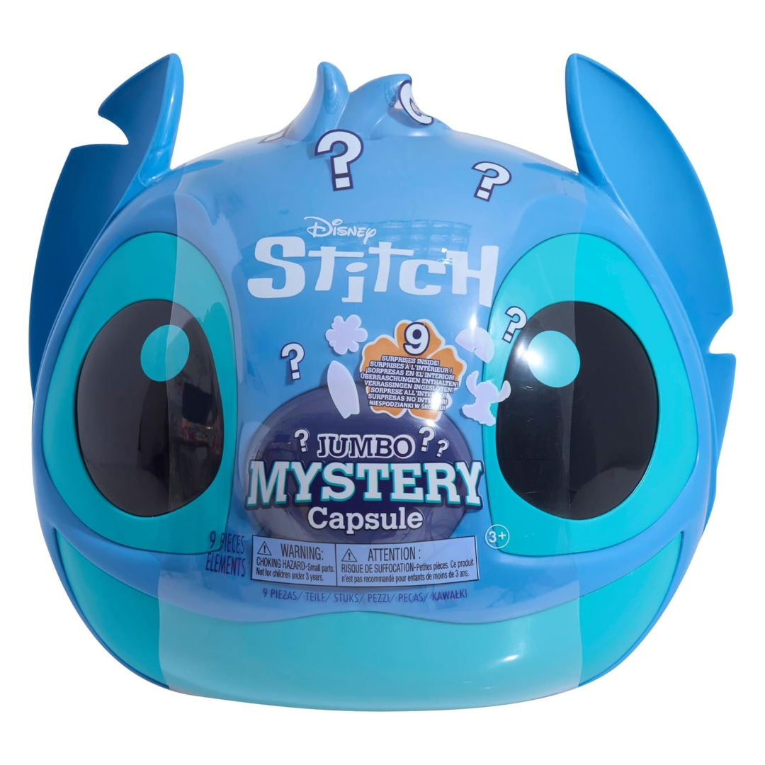Disney Stitch Jumbo Mystery Capsule, For Age 3+ Years