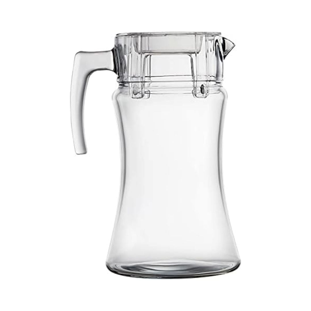 Pasabahce Azur Jug with Acrylic Glass, 1400 cc, 6 Pieces
