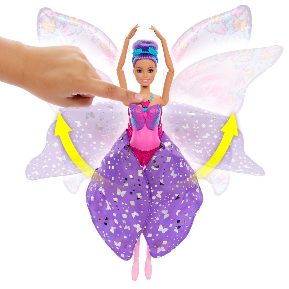 Barbie Dance and Flutter 2-in-1 Ballerina to Butterfly Doll