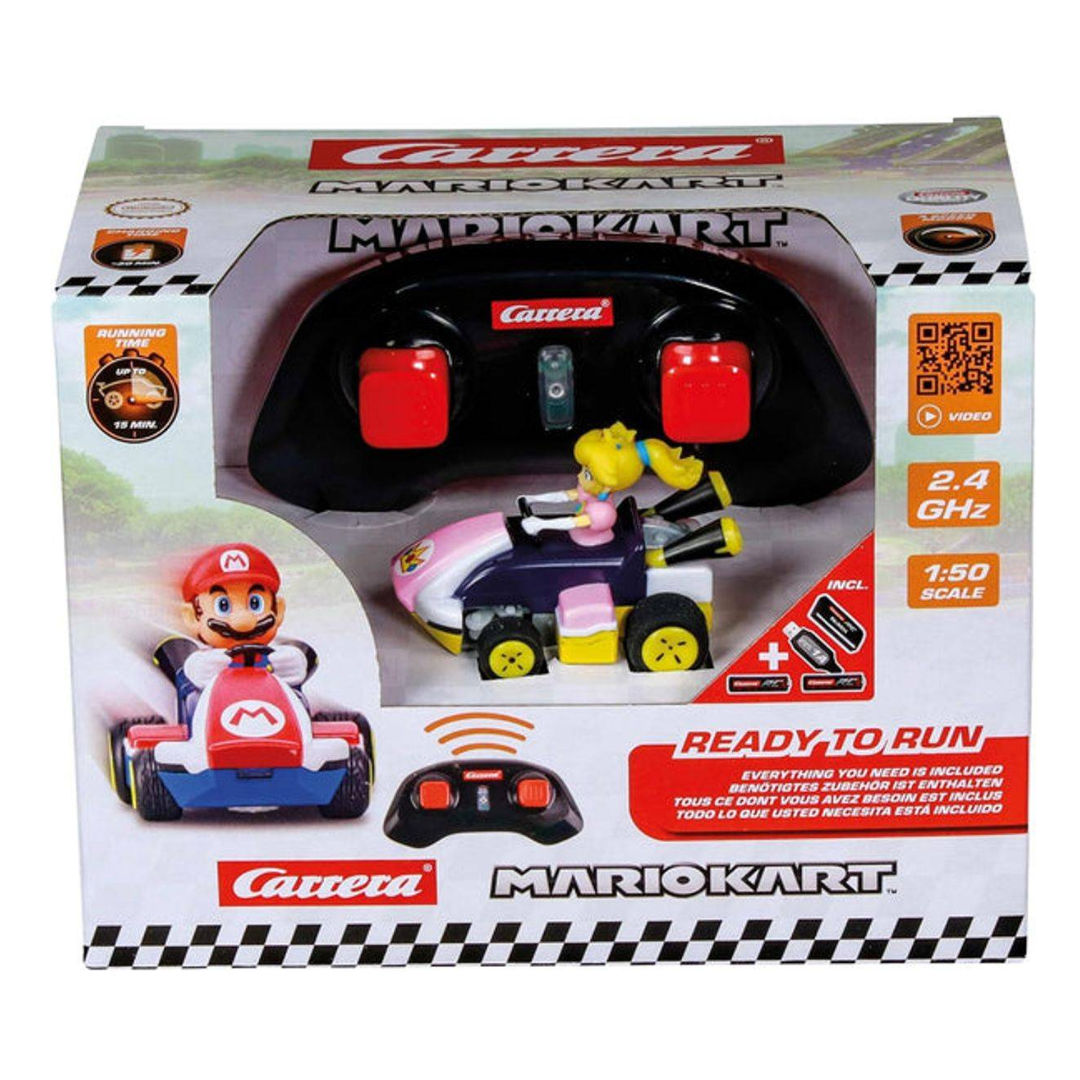 Carrera RC Mario Kart Princess Peach Mini RC Car 1:50, Pink/Purple, 6+ years
