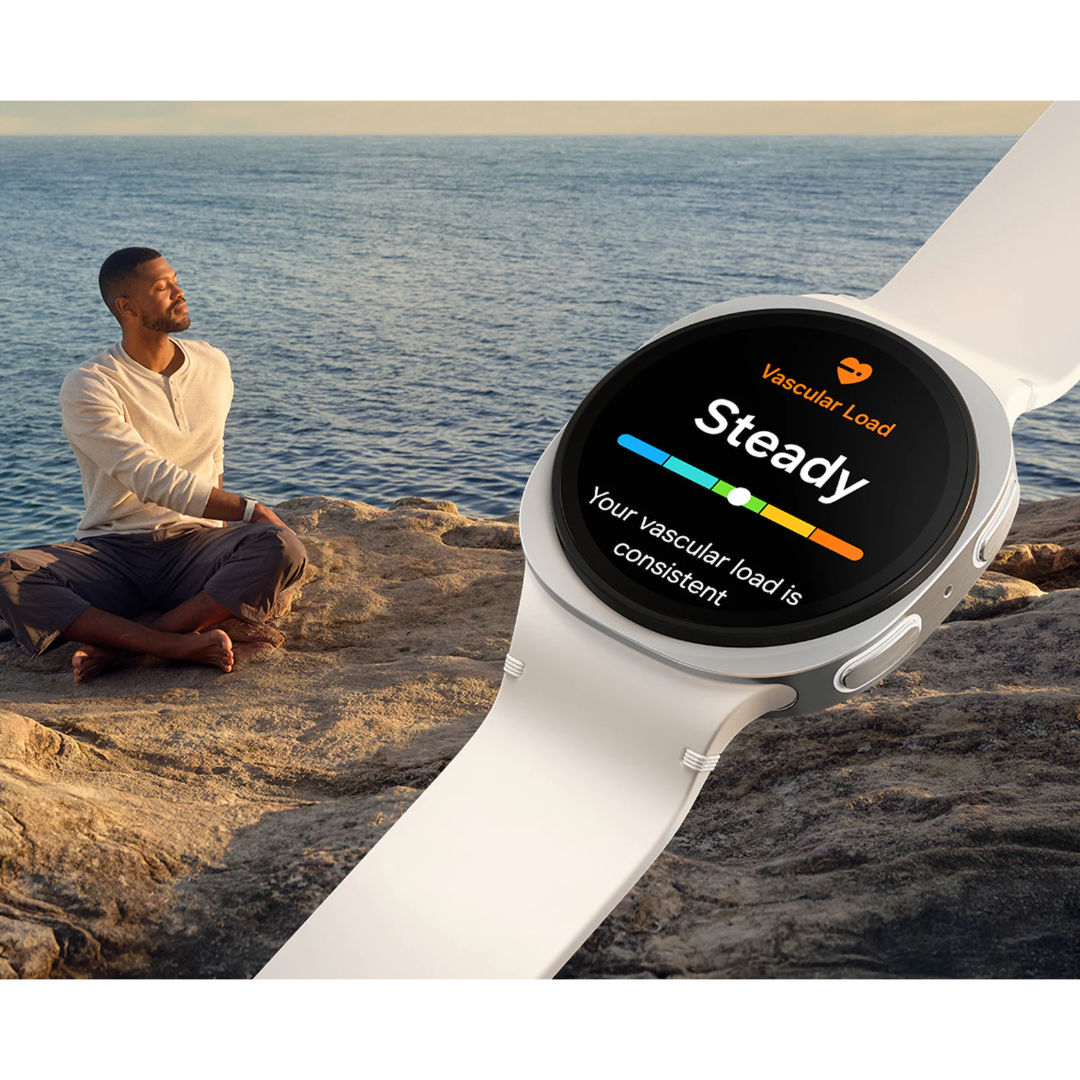 Samsung Galaxy Watch8 LTE 44mm Smartwatch, Sapphire Glass & Armor Aluminum, 5ATM + IP68, Silver
