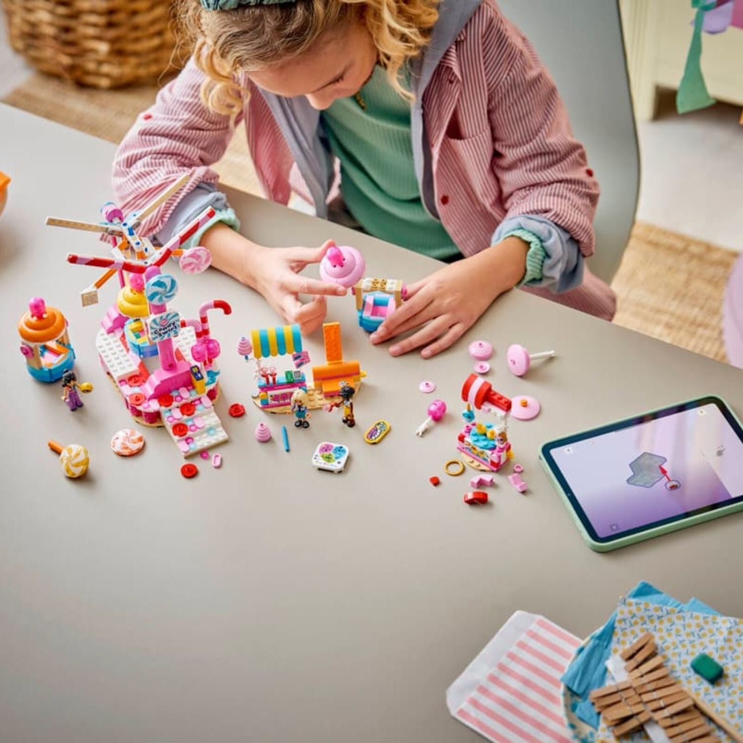 LEGO Friends 42700 Candy & Cupcake Ferris Wheel Building Toy Set, 602 Pieces for Boys and Girls Ages 7 Years and Above