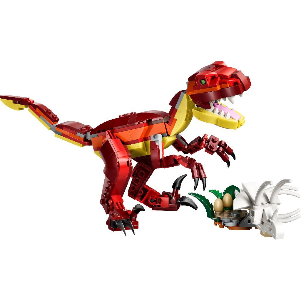 LEGO Creator 3 in 1 Fierce Dinosaur 31379 Building Toy Set 283 Pieces, For Age 8+ Years