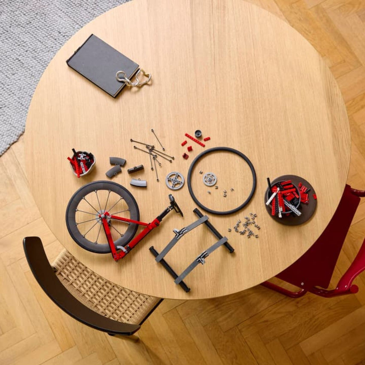 LEGO Icons 11380 Road Bike Sports Decor Building Toy Set, 1015 Pieces for Adults 18 Years and Above