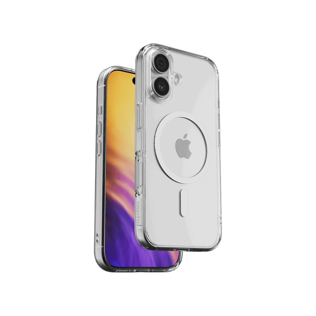 Blupebble Hybrid Crystal Clear Case with MagSafe for iPhone 16 Pro, Clear