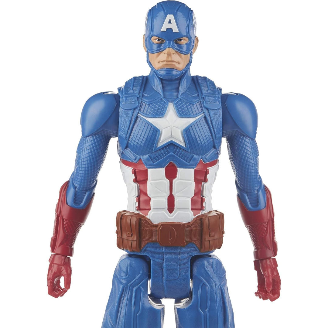 Avengers Titan Hero Blast Gear Captain America Figure, 30cm
