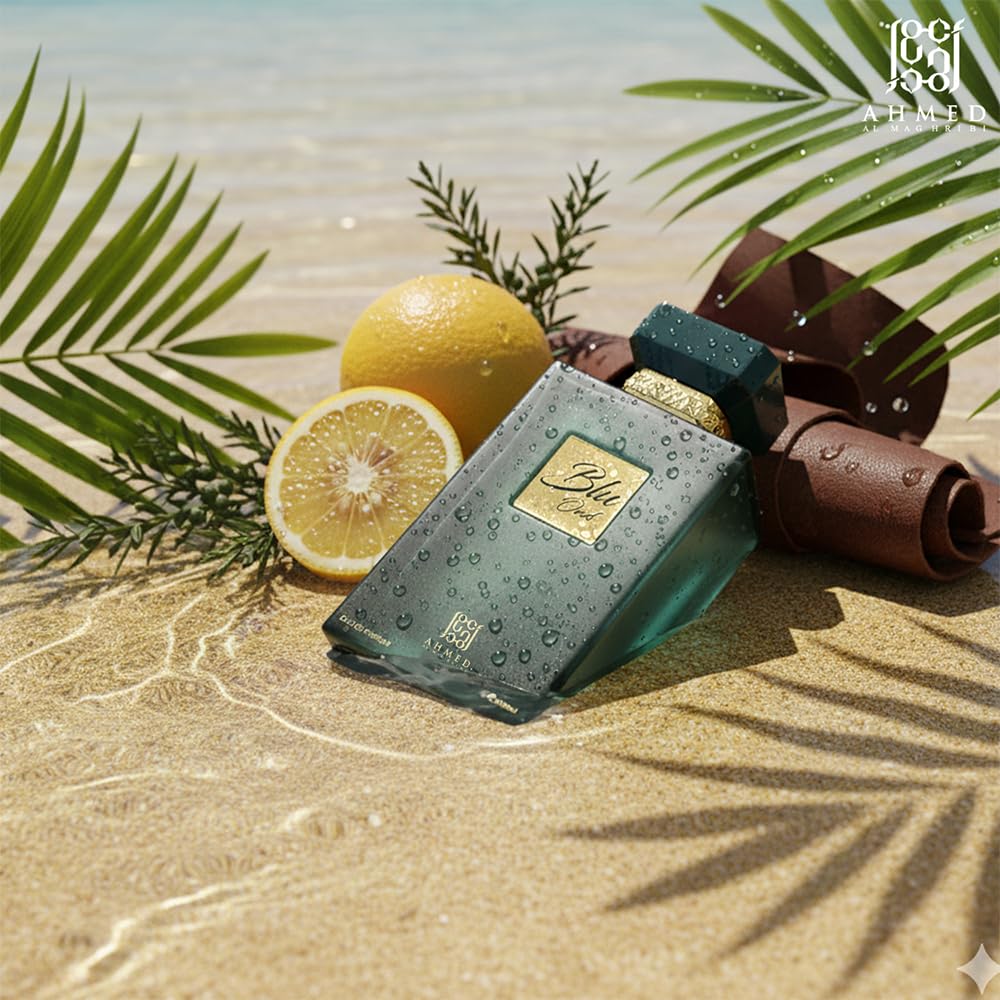 Ahmed Al Maghribi Blu Oud Eau De Parfum, 100ml