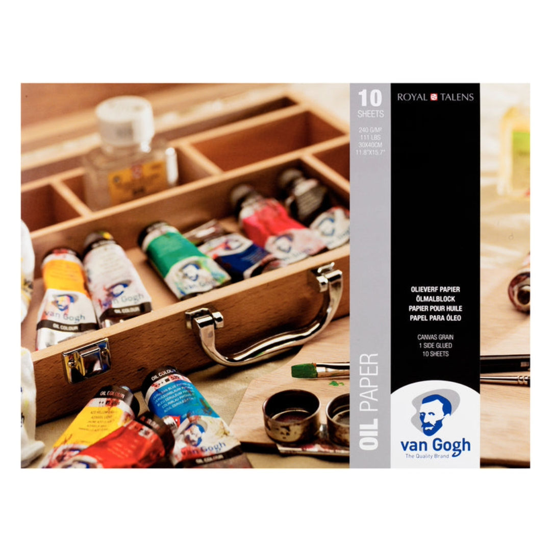 Van Gogh Oil Painting Paper, 10 Sheets, 240 GSM