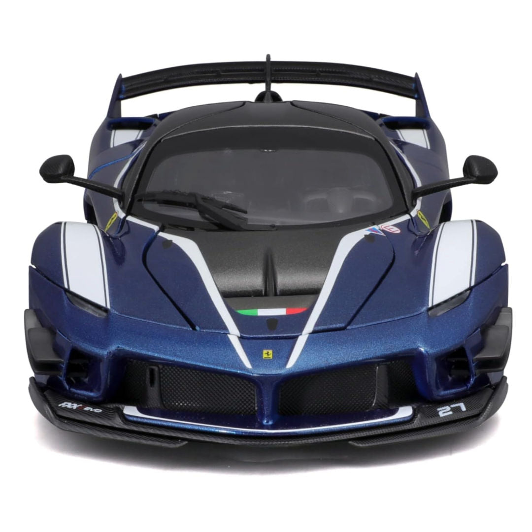 Bburago Ferrari FXX-K EVO Hybrid #27, Ferrari Race & Play, , Die-Cast Car, Blue, 1:18