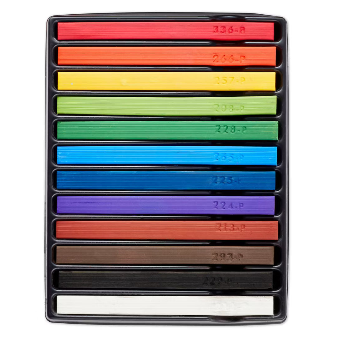 PRISMACOLOR PREMIER NUPASTEL, 12, Firm Pastel Color Sticks, 27048