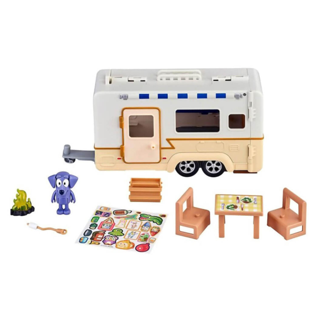 Bluey's Caravan Adventures Playset, 3+ years