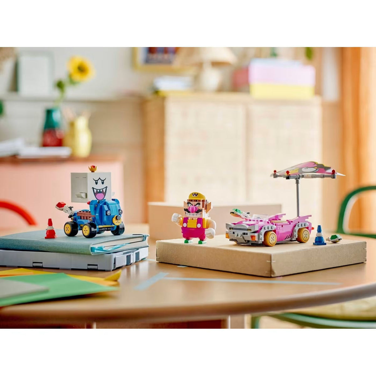 LEGO Super Mario Kart Wario & King Boo Building Set for Ages 8+, 512 Pieces