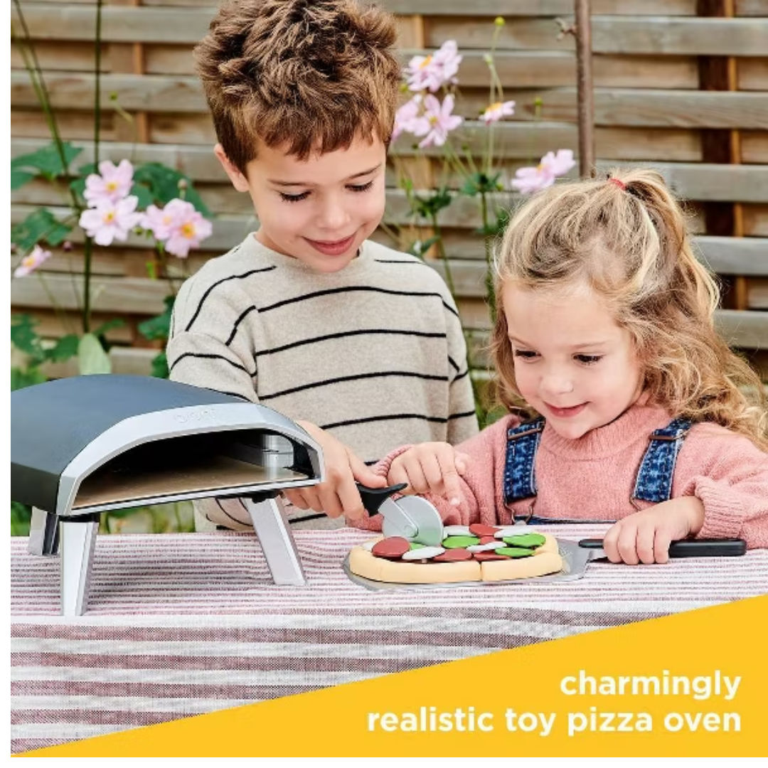 Casdon Ooni Pizza Oven Playset 30 Pieces, 37.5 x 27 x 17cm, 3+ year