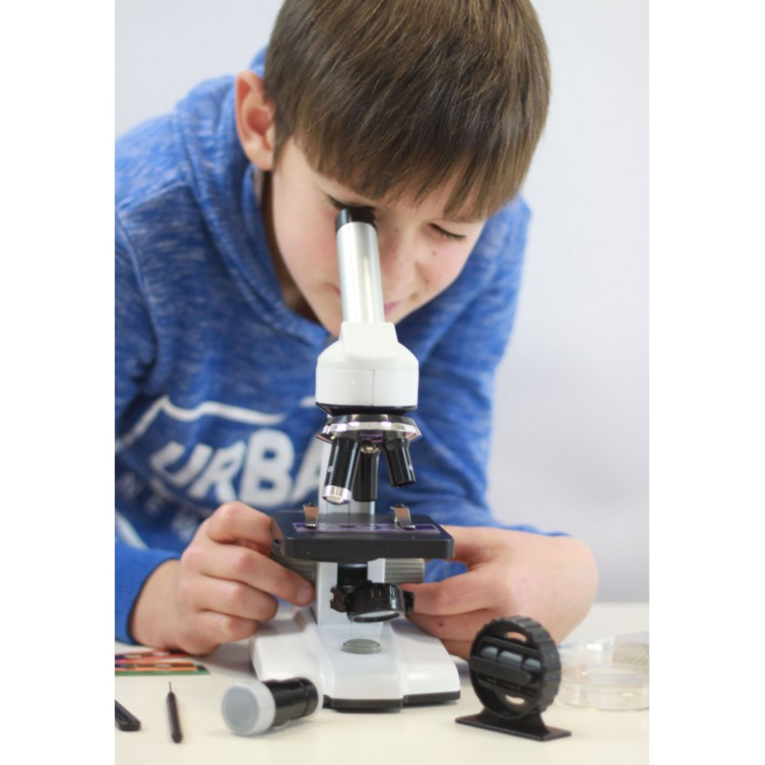 Buki France Microscope with 50 Experiments Science Kit