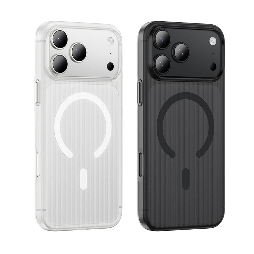 Hoco Fog Magnetic Protective Case for iPhone 18 Pro, iPhone 17 Pro, Matte Semi-Transparent, Anti-Fingerprint