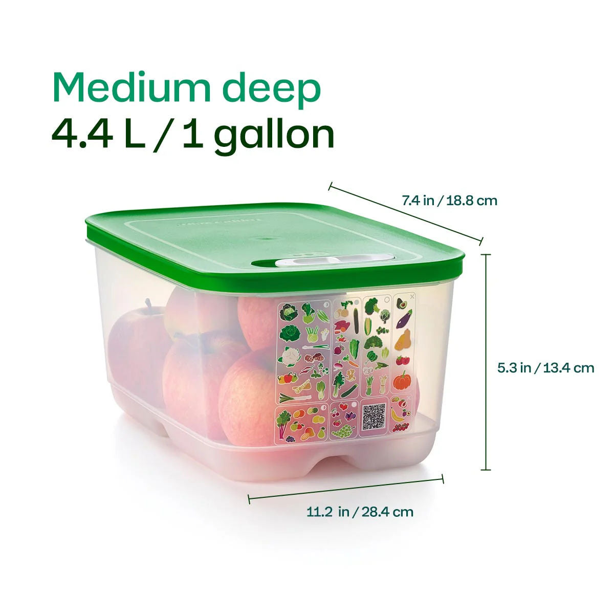 Tupperware Smart Canister, Airtight Food Storage Container, 4.4 Litre