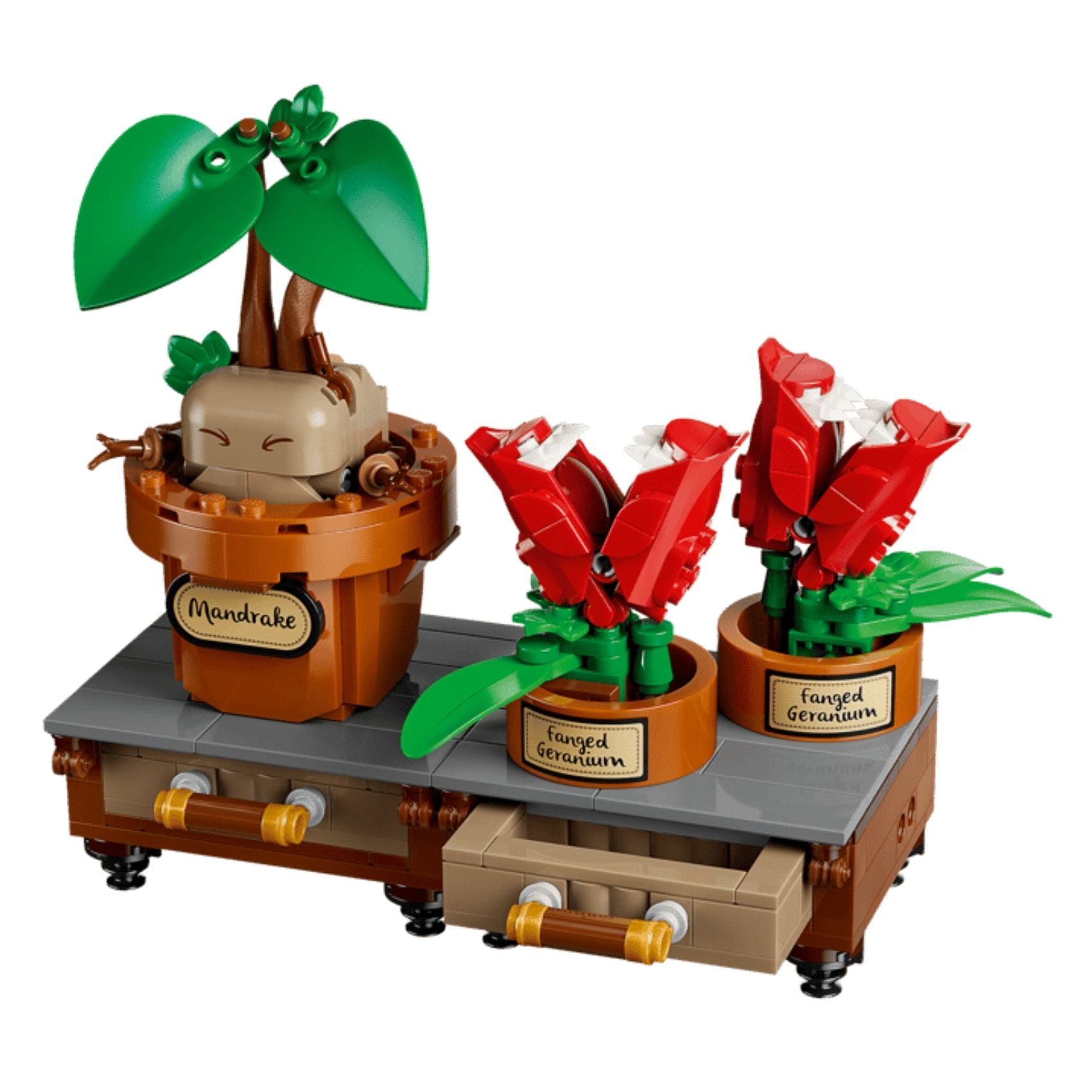 LEGO Harry Potter 76474 Hogwarts Herbology Plants Building Toy Set, 817 Pieces for Girls and Boys Ages 12 Years and Above
