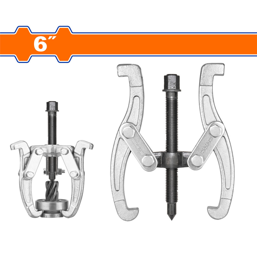 WADFOW Two-Jaw Puller, Drop-Forged, Heat-Treated, Zinc-Plated