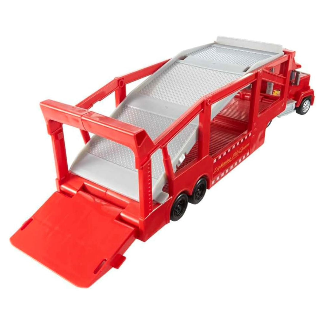 Disney Pixar Cars Mack Mini Racer Hauler Truck, 28cm, For Age 4+ Years