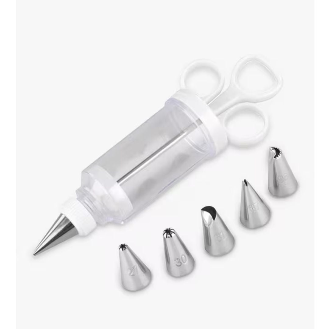 Tala 6 Pieces, Icing Syringe Nozzles Set, Model 10A09934