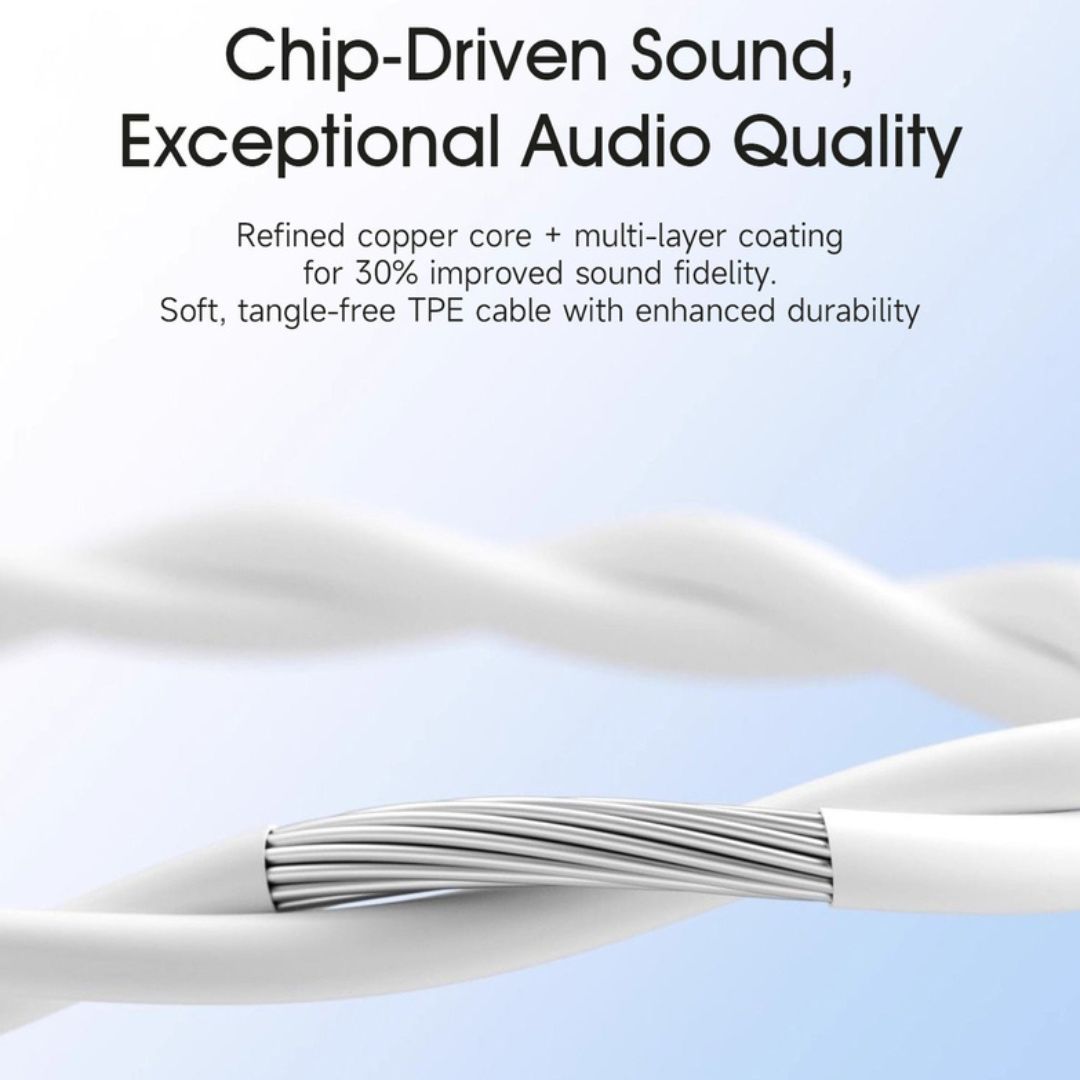 DUDAO X15L-W In-Ear Single Side Earphone Lightning, 1.2m, White