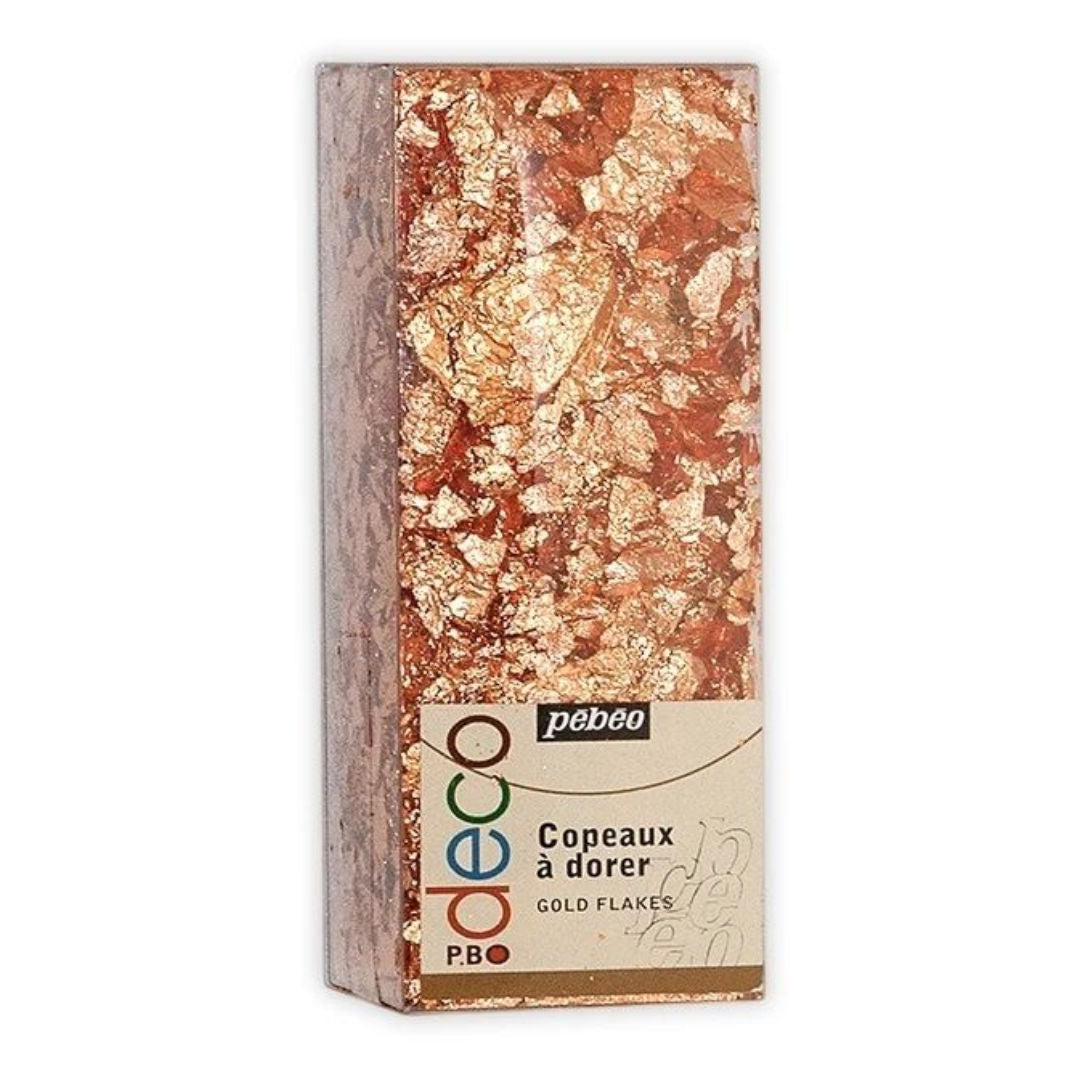 Pebeo Deco Gold Flakes, Assorted Colors