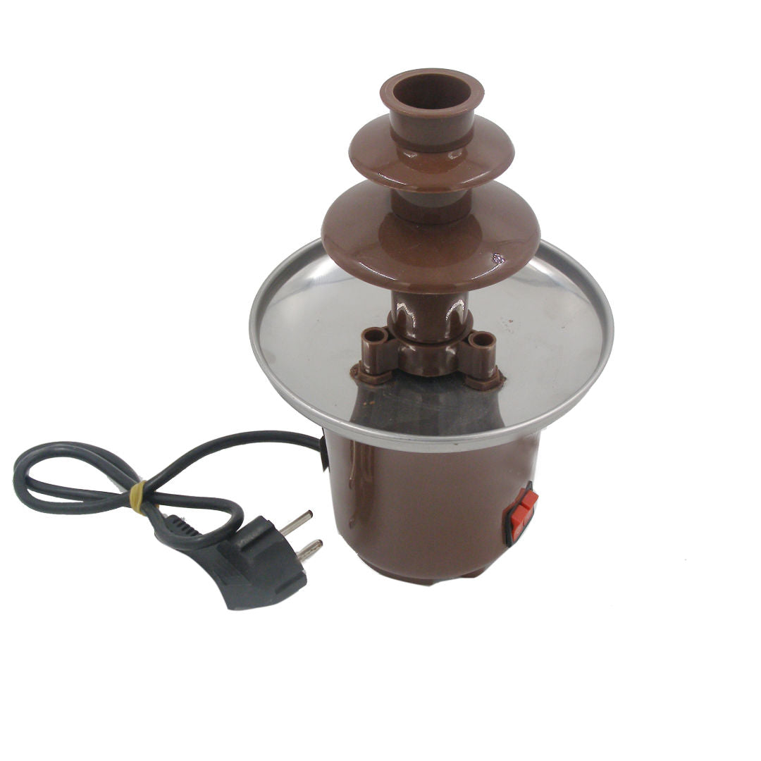 GZ Stainless Steel 2-Step Mini Chocolate Fountain Chocolate Melting & Serving Machine, Model BD-017, G17-053