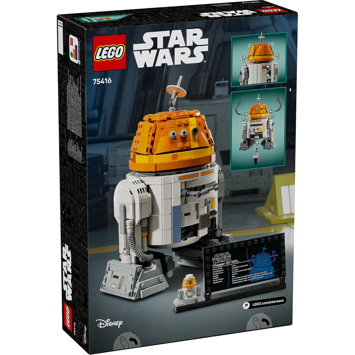 LEGO Star Wars Ahsoka Chopper Astromech Droid Building Toy Set