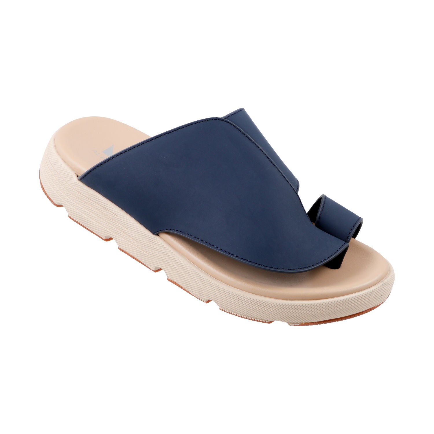 AL FANOOS Men's Navy Blue Sandals - AFNMN0710112NVY