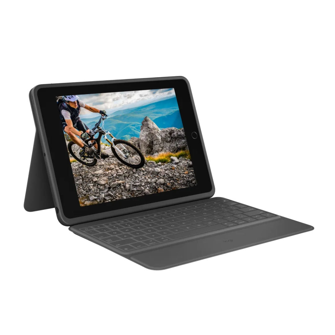 logitech Rugged Folio, Military Grade Protection, Sealed Keyboard