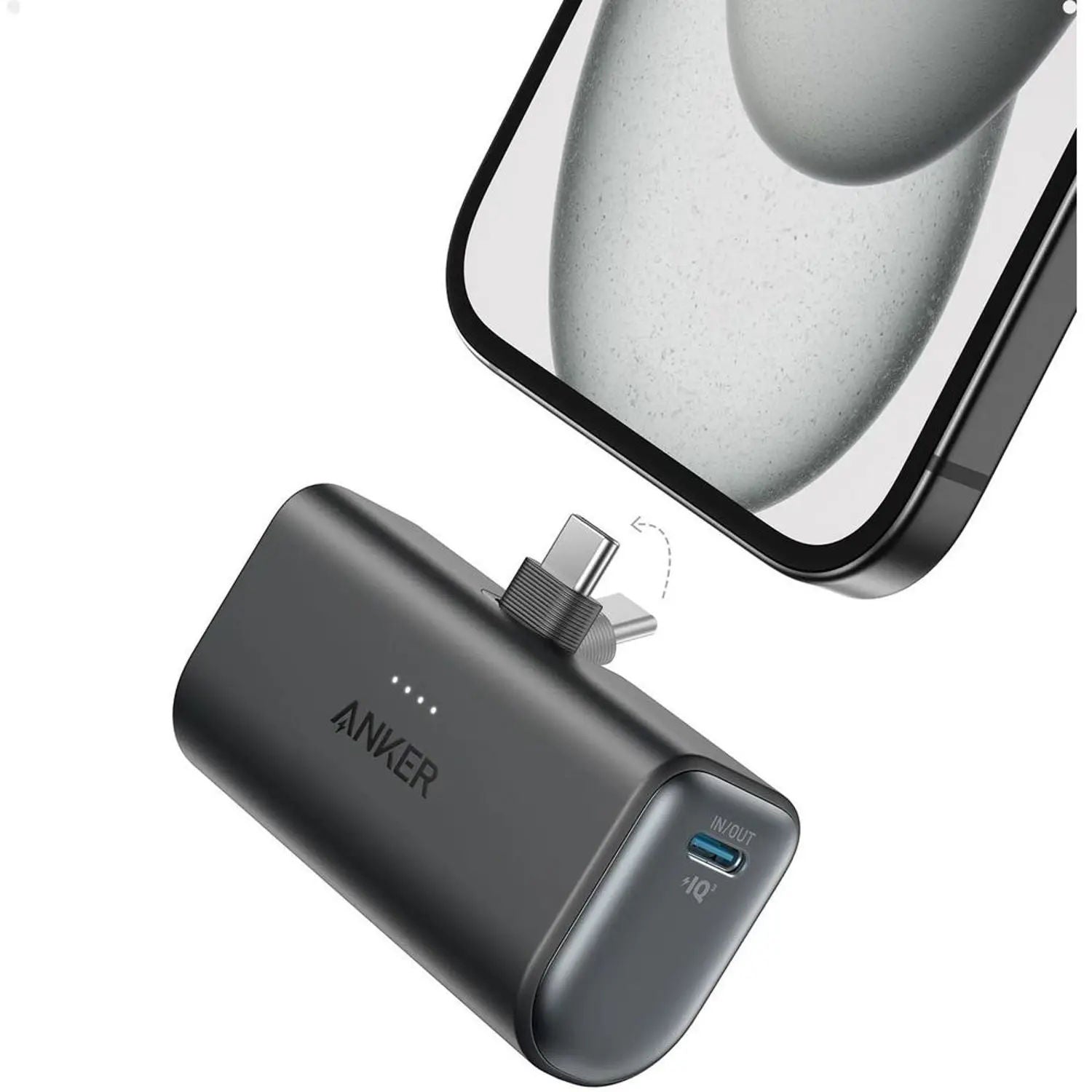 Anker Nano Power Bank, 22.5W, Built-In USB-C Connector