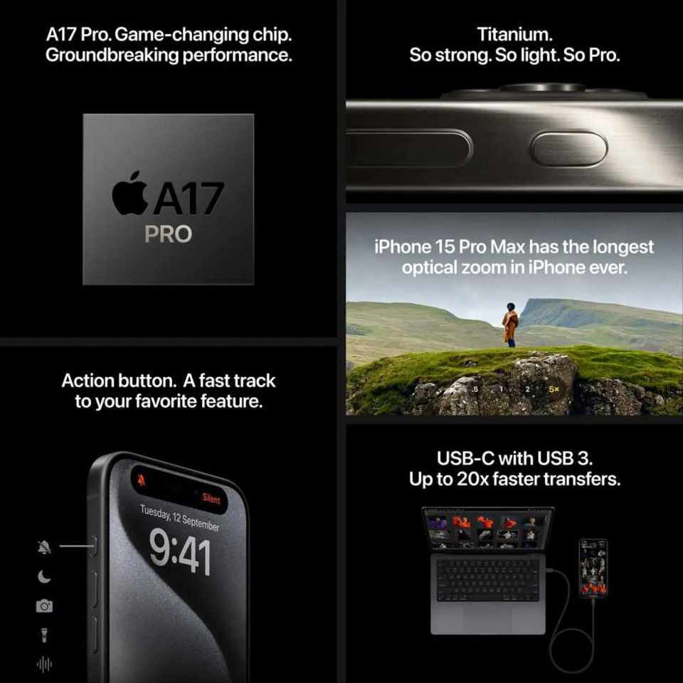 Apple iPhone 15 Pro 5G, 128GB