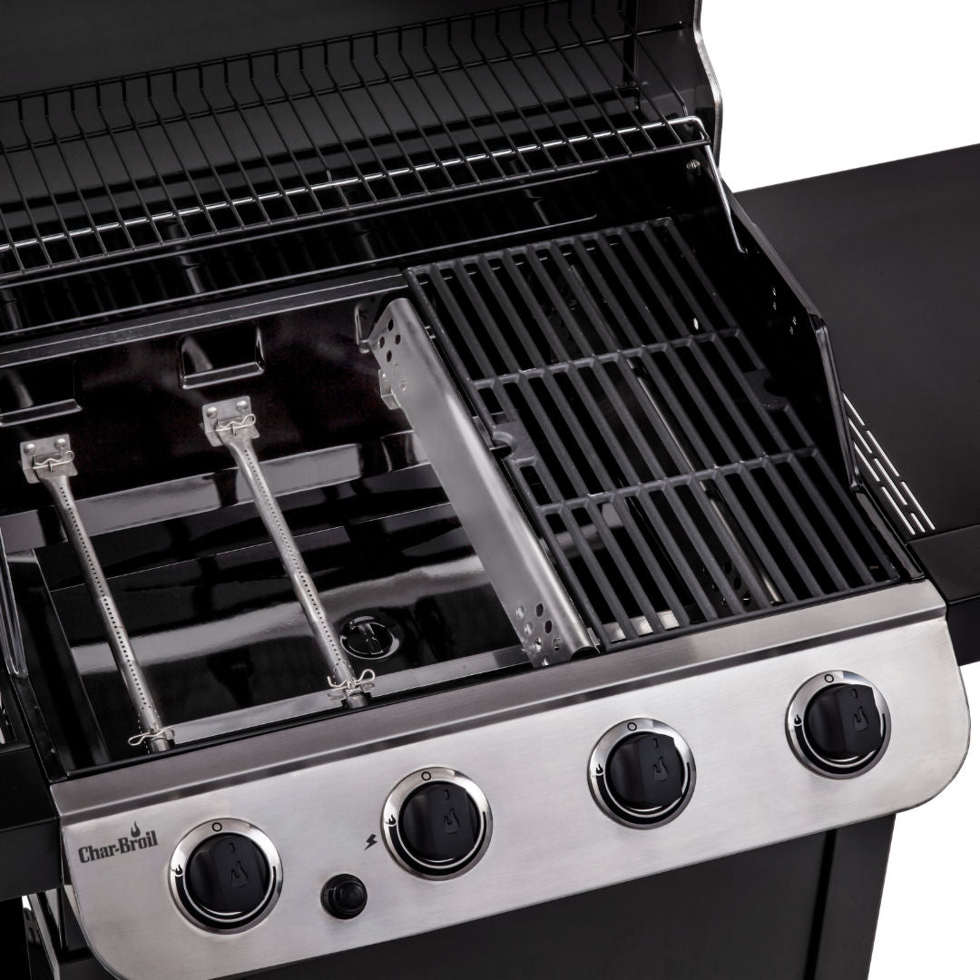Char‑Broil Convective 410 B Gas Convection Grill, 4 Burners, Cast Iron Grates, 30 mbar, 140843