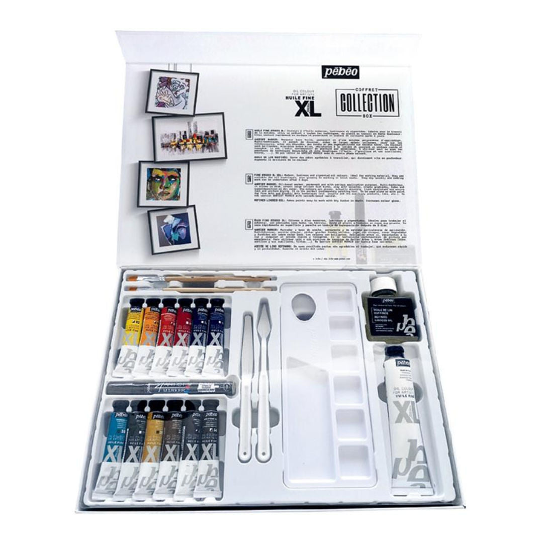 Pebeo XL Fine Oil Colour Collection Box, 920113