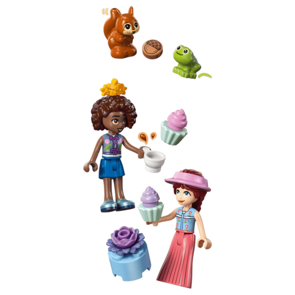 LEGO Friends 42690 Forest Tea Party Building Toy Set, 116 Pieces for Girls Ages 6 Years and Above