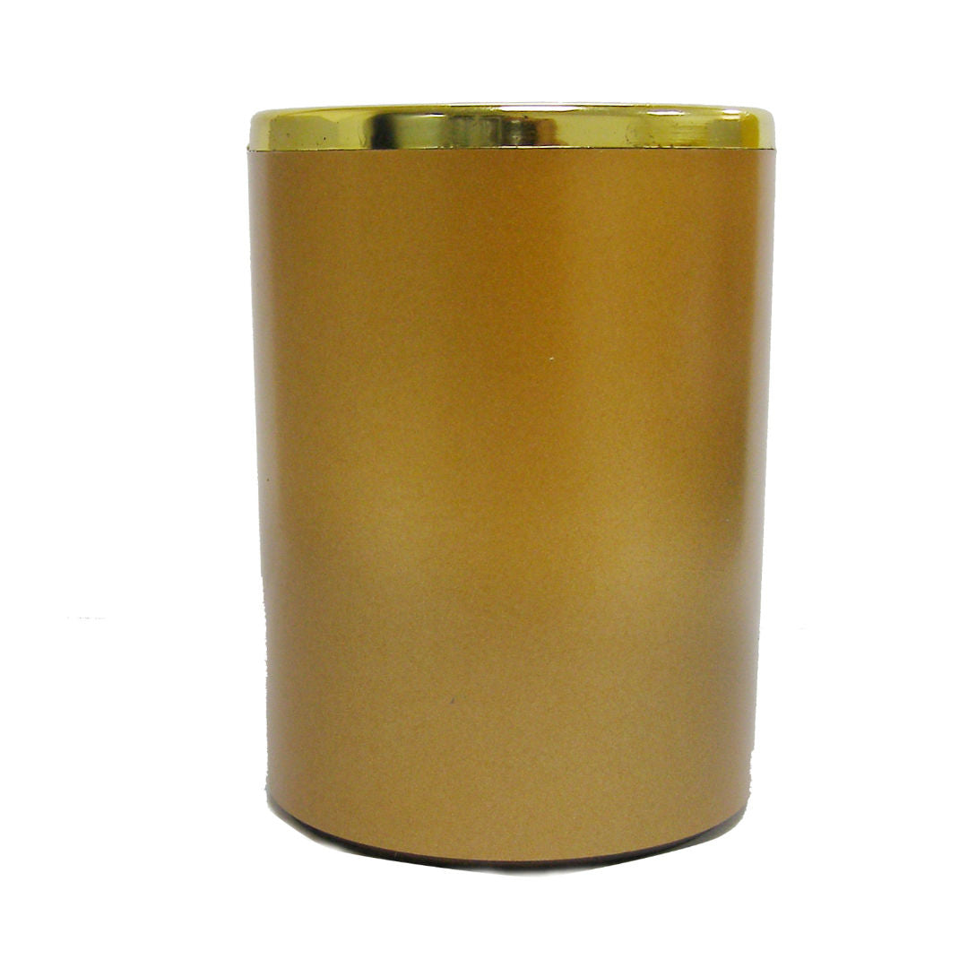 RSC 3 Compartment Pen Stand, Silver/Gold, D19-274