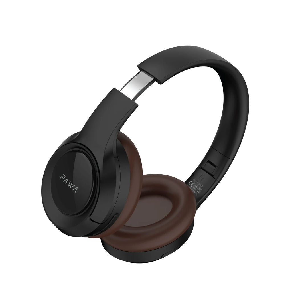 Pawa Wireless Bluetooth Headphone Comfort Pro, Black