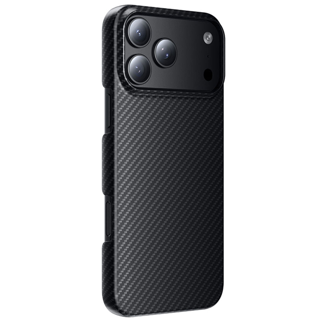 Hoco Phantom Magnetic Protective Case for iPhone 18 Pro, iPhone 17 Pro, Kevlar Texture, Ultra-Light & Ultra-Thin