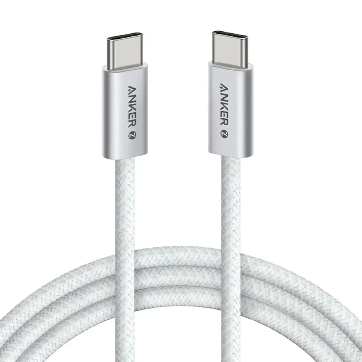 Anker Zolo USB-C to USB-C Cable 240W, White, A8060H22