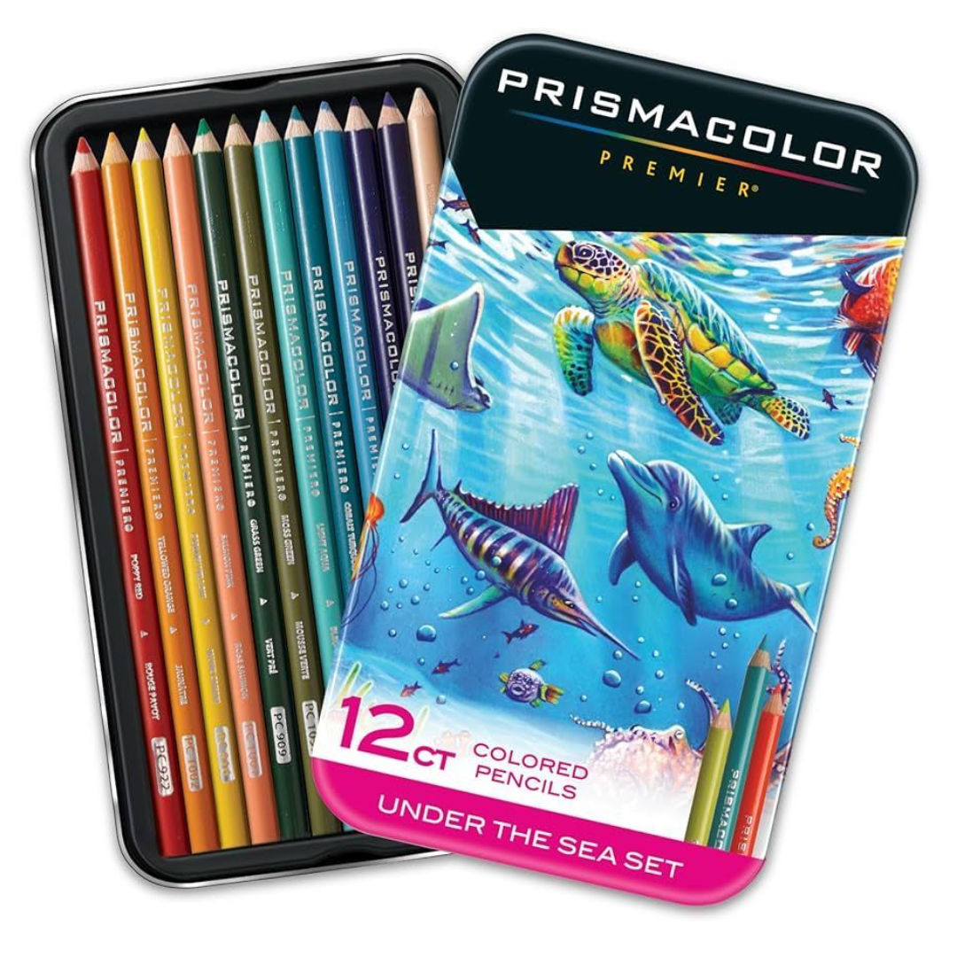 PRISMACOLOR Premier, Soft Core Colored Pencil , Set Of 12